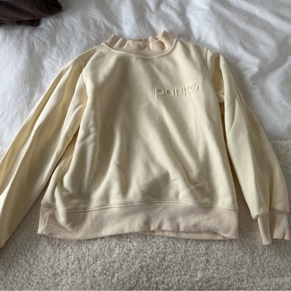 Butter Yellow Parke Mockneck